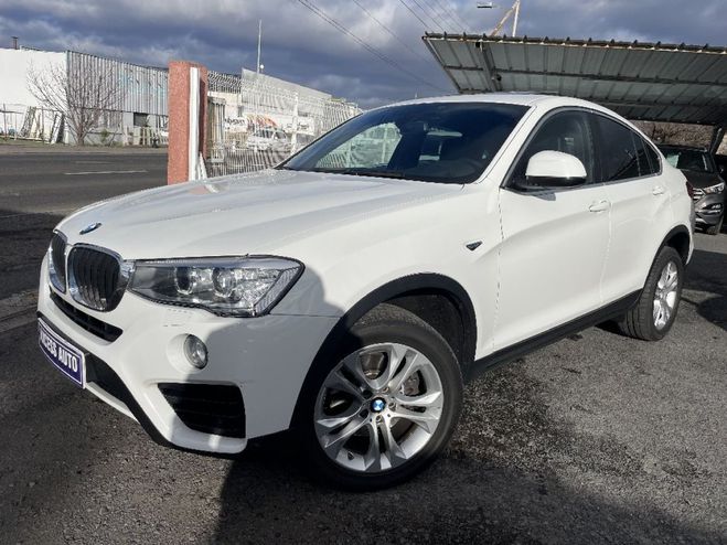 BMW X4 xDrive20d 190ch Lounge Plus A Blanc de 2015