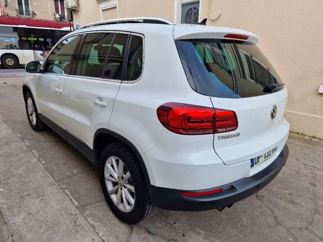 Volkswagen Tiguan 2.0 tdi 110ch 76000km garantie 12-mois Blanc de 2015