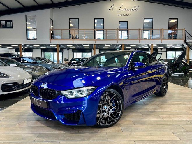 BMW M4 450 competition dkg7 san marino blue Bleu de 2018