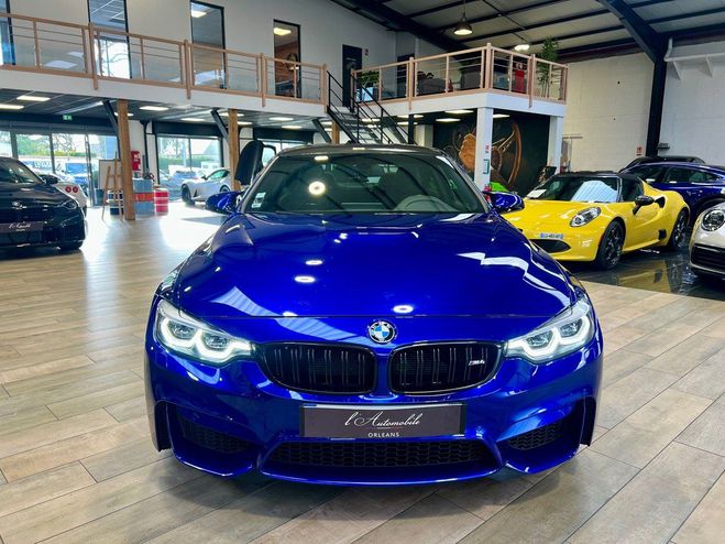 BMW M4 450 competition dkg7 san marino blue Bleu de 2018