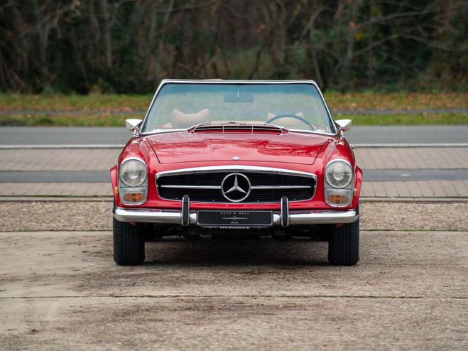 Mercedes 280 SL Pagoda W113 | DETAILED HISTORY AUTOMA Rouge de 