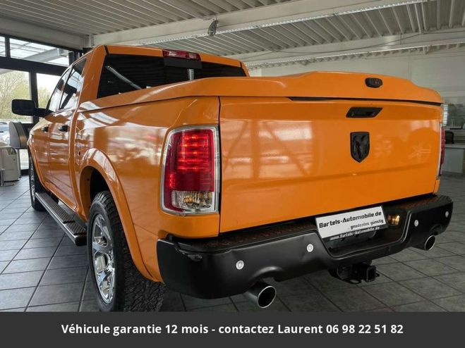 Dodge Ram 5.7hemi 4x4 long laramie, hors homologat Orange de 2014