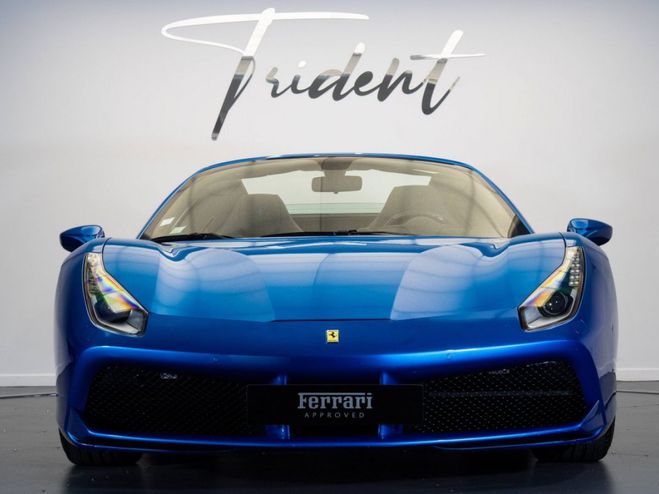 Ferrari 488 Spider 4.0 V8 670ch Bleu de 2019