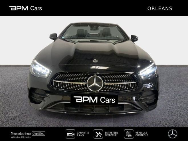 Mercedes Classe E Cabriolet 220 d 194ch AMG Line 9G-Tronic Noir Obsidienne Mtallis de 2022