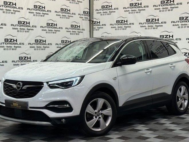 Opel Grandland X 1.6 TURBO 180CH ULTIMATE BVA8 Blanc de 2019