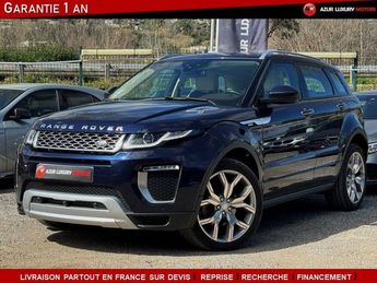  Voir détails -Land rover Range Rover Evoque (2) TD4 AUTOBIOGRAPHY 180 BVA à Nice (06)
