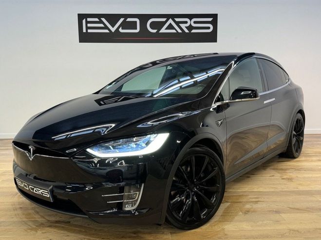 Tesla Model X 100D 525 ch 7Places/Premium/Ja 22 pouces Noir de 2018