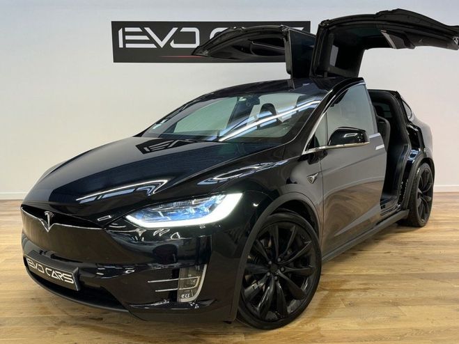 Tesla Model X 100D 525 ch 7Places/Premium/Ja 22 pouces Noir de 2018