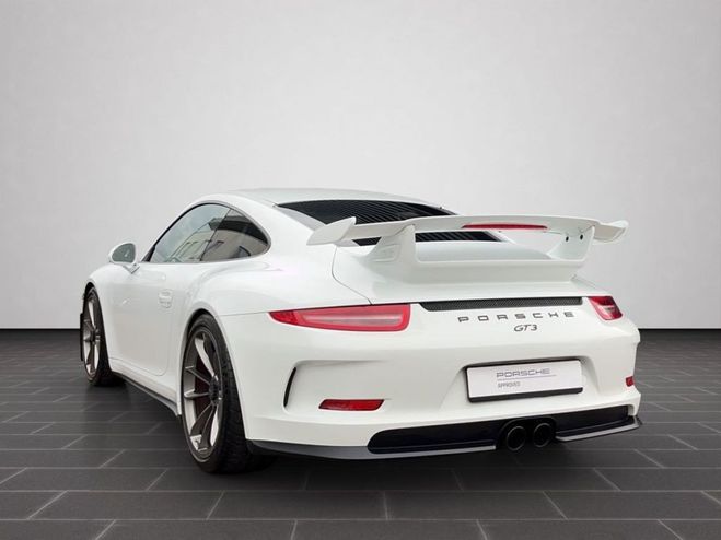 Porsche 911 type 991 (911) GT3 476Ch 90l Sige Baquet PDLS Ga Blanc Mtallis de 2015