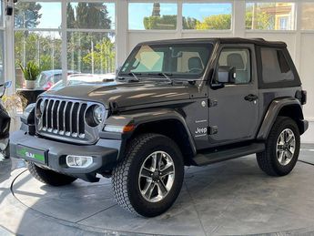  Voir détails -Jeep Wrangler 2.2 MultiJet 200ch Unlimited Sahara Comm à Mougins (06)