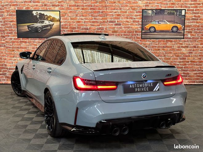 BMW M3 Competition ( G80 ) 3.0 510 cv IMMAT FRA Gris de 2021