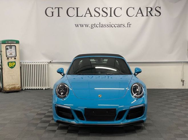 Porsche 911 type 991 2 3.0 450 TARGA 4 GTS Bleu Miami de 2018