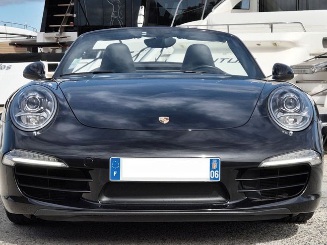Porsche 911 MAGNIFIQUE PORSCHE 911 991.1 CABRIOLET C Noir Basalte Metal de 2013
