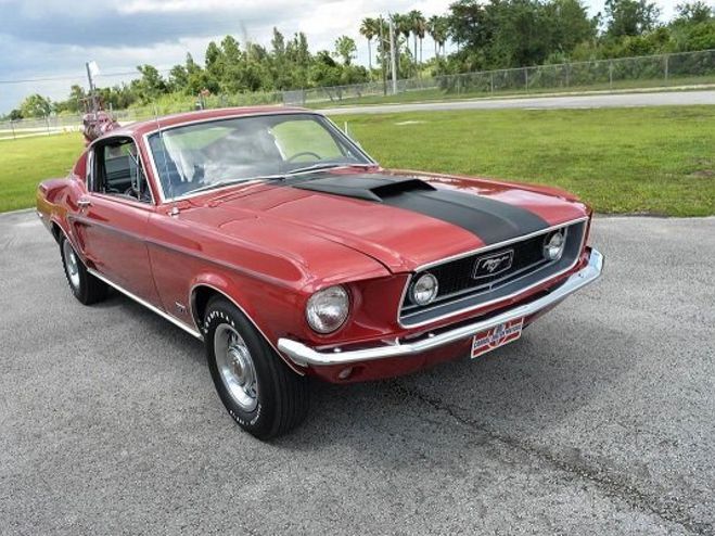 Ford Mustang GT R Code 1 of fastback  de 1968