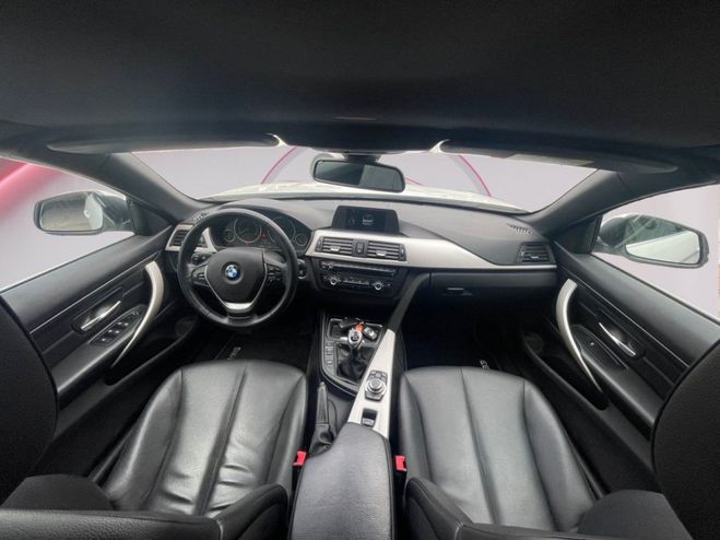 BMW Serie 4 SERIE CABRIOLET F33 420d 184 ch Modern Blanc de 2014