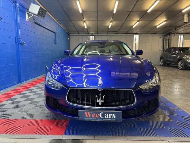 Maserati Ghibli 3.0 V6 275cv BVA GranLusso garantie 12 m BLEU CLAIR de 2018
