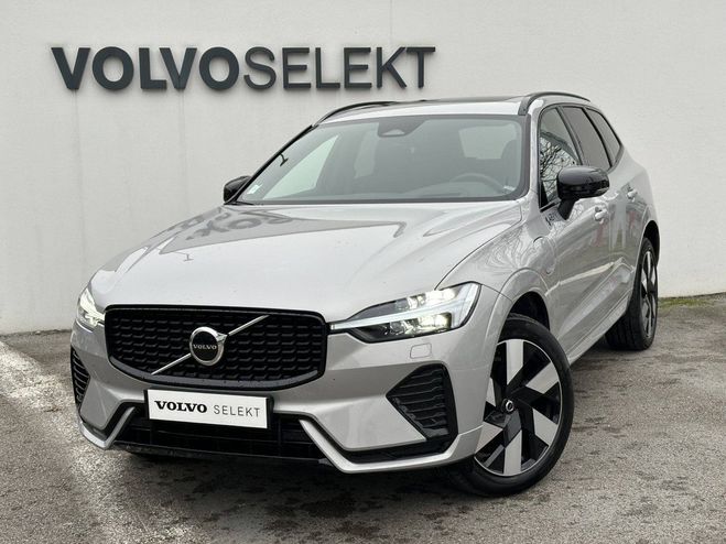 Volvo XC60 T6 Recharge AWD 253 ch + 145 ch Geartron ARGENT AURORE METALLISEE de 2023