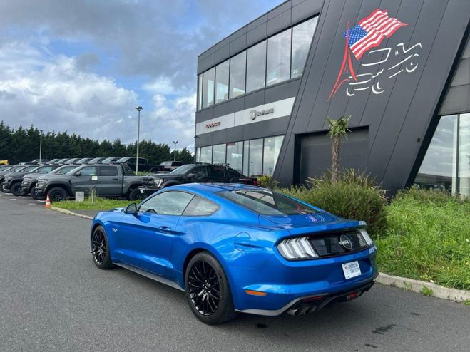 Ford Mustang GT FASTBACK V8 5.0L BVA Bleu fonc de 2019