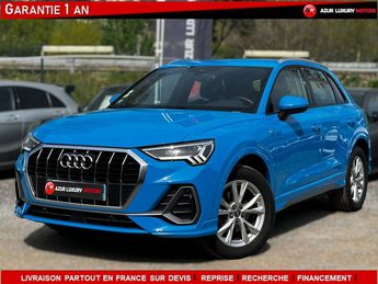  Voir détails -Audi Q3 35 TDI 150ch 124g S line S tronic 7 à Nice (06)