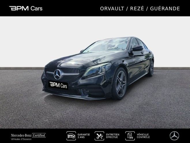 Mercedes Classe C 220 d 194ch AMG Line 9G-Tronic Noir Obsidienne de 2019