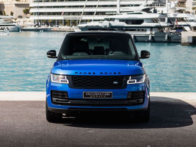 Land rover Range Rover V8 SUPERCHARGED SV AUTOBIOGRAPHY DYNAMIC Bleu SVO Premium mtal de 2019