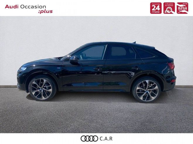 Audi Q5 Sportback 55 TFSIe 367 S tronic 7 Quattr Noir de 2024