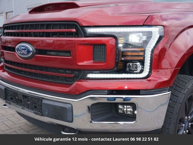Ford F150 5.0l 4x4 v8 lariat gps hors homologation Rouge de 2018