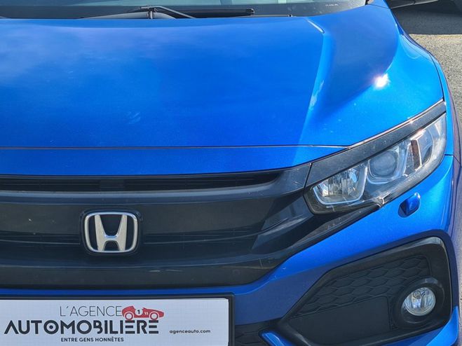 Honda Civic 1.0 I-VTEC TURBO 129 CH Bleu de 2019