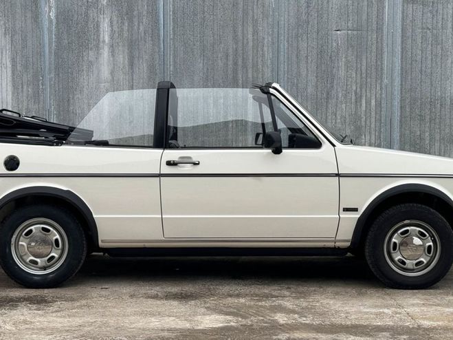 Volkswagen Golf VW 1 Cabriolet 100% Peinture d'origine Blanc de 1985