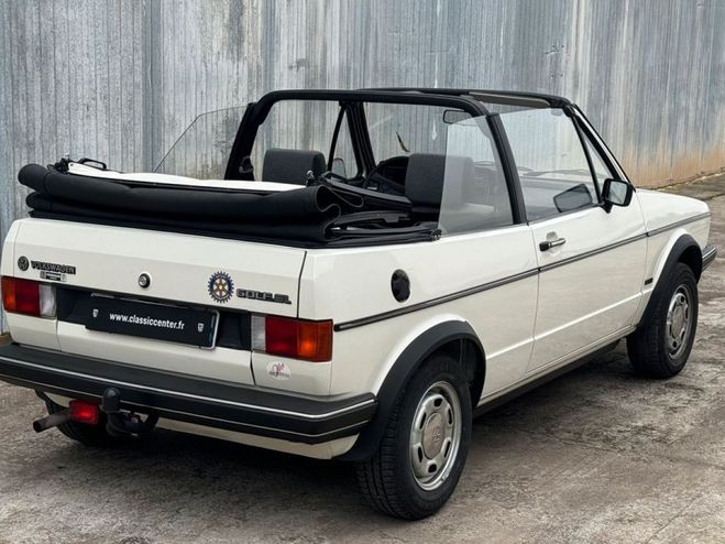 Volkswagen Golf VW 1 Cabriolet 100% Peinture d'origine Blanc de 1985