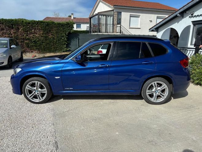 BMW X1 PACK M 18d 2.0 143 ch XDRIVE + ATTELAGE  Bleu de 2012