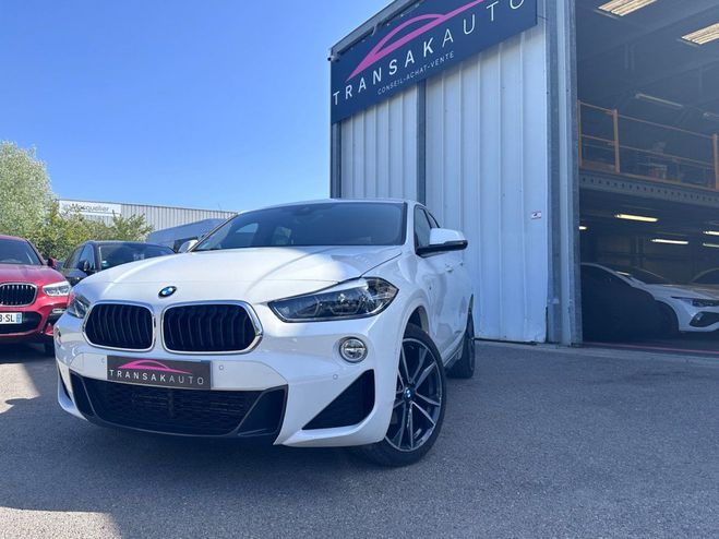 BMW X2 F39 sDrive 18i M SPORT 140 ch DKG7 + CAM Blanc de 2019