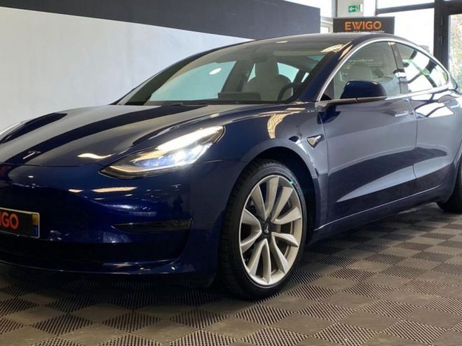 Tesla Model 3 ELECTRIC 351ch 75KWH GRANDE-AUTONOMIE LO Bleu de 2019