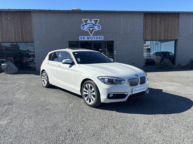 BMW Serie 1 118d 150ch *Toit ouvrant/ TBE / Entretie BLANC de 2015