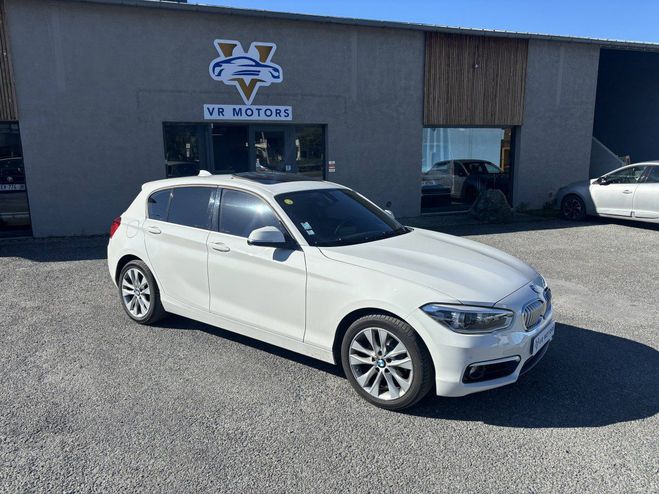 BMW Serie 1 118d 150ch *Toit ouvrant/ TBE / Entretie BLANC de 2015