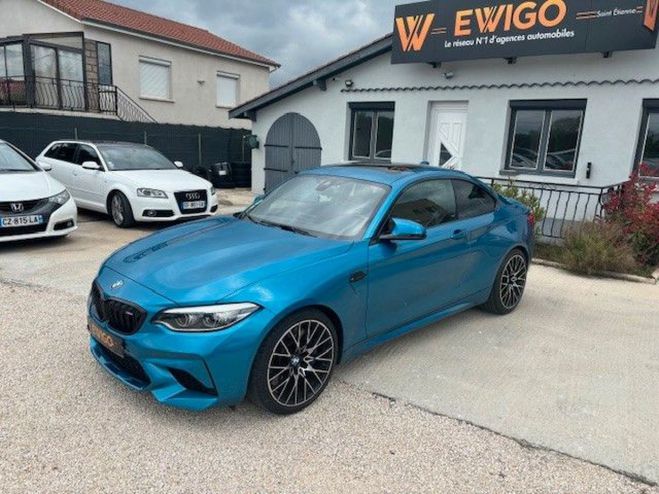 BMW M2 COUPE 3.0 410 ch COMPETITION DKG+ TOIT O Bleu de 2018