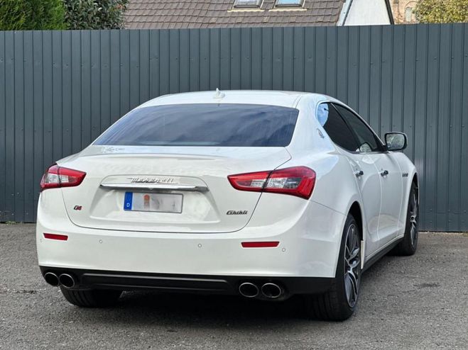 Maserati Ghibli 3.0 V6 SQ4 Blanc de 2016