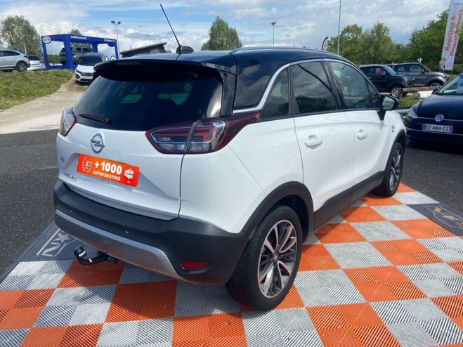 Opel Crossland X 1.2 TURBO 110 BV6 DESIGN 120 ANS GPS Cam Blanc de 2019
