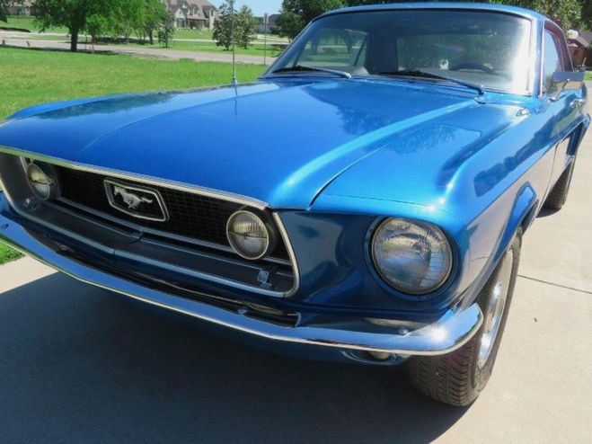Ford Mustang COUP V8 Bleu Mtallis de 1968