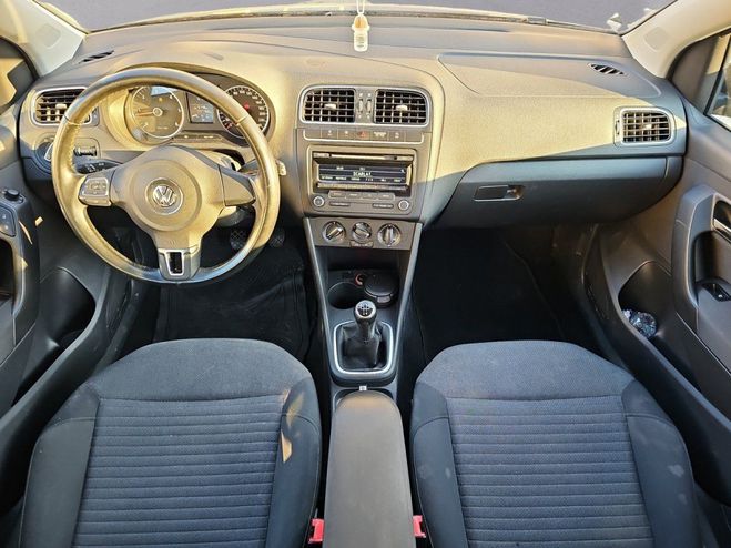 Volkswagen Polo BUSINESS 1.6 TDI 90 ch CR BlueMotion Tec Noir de 2012