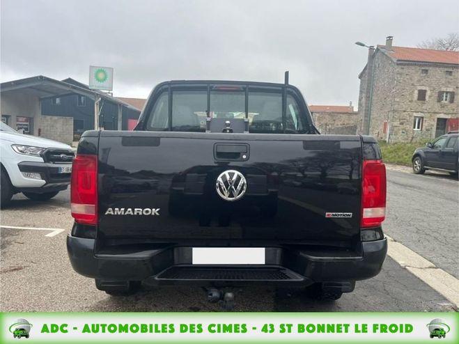 Volkswagen Amarok (2) DOUBLE CABINE 3.0 V6 TDI TRENDLINE E Noir de 2019