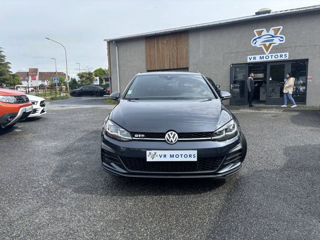 Volkswagen Golf VII 2.0 TDI 184ch GTD DSG7 *VIRTUAL COCK BLEU CLAIR de 2018