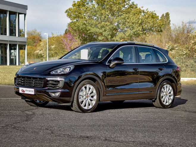 Porsche Cayenne Phase 2 V6 3.0 L D 262 Ch Tiptronic Noir Mtallis de 2015