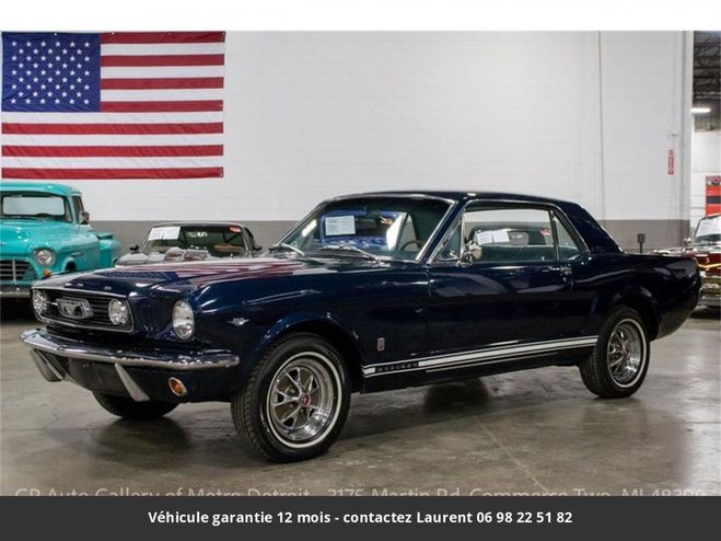 Ford Mustang code a v8 1966 tout compris Bleu de 1966