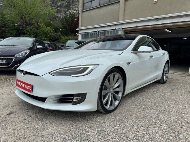 Tesla Model S 90D DUAL MOTOR / SUPERCHARGED GRATUIT A  Blanc de 2017