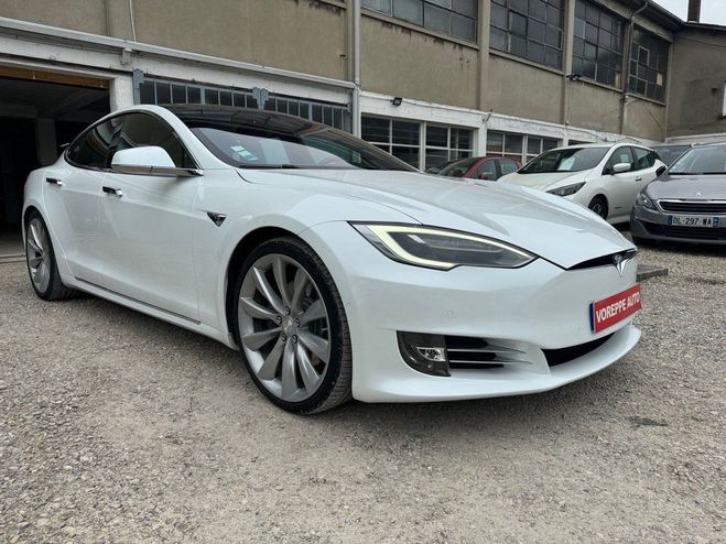 Tesla Model S 90D DUAL MOTOR / SUPERCHARGED GRATUIT A  Blanc de 2017