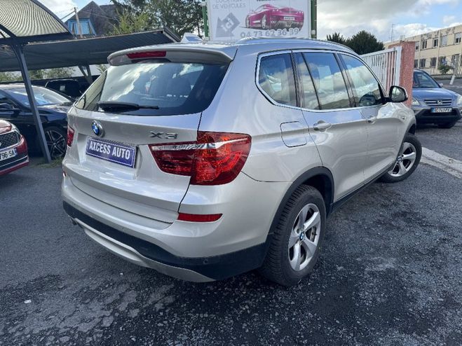 BMW X3 F25 LCI xDrive20d 190ch Lounge A Beige de 2016