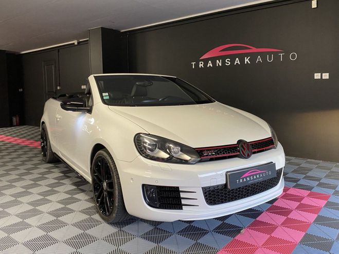 Volkswagen Golf cabriolet 2.0 tsi 210 gti dsg6 BLANC de 2012