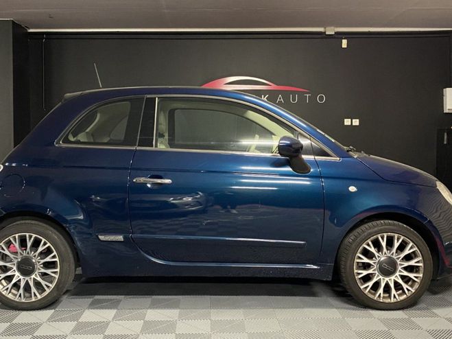 Fiat 500 1.2 8v 69 ch lounge BLEU de 2015