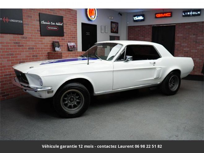 Ford Mustang j code v8 4bbl 302ci tous compris Blanc de 1968